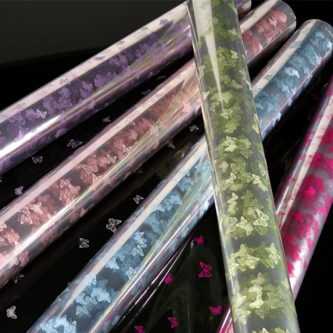 σελοφάν με πεταλούδες