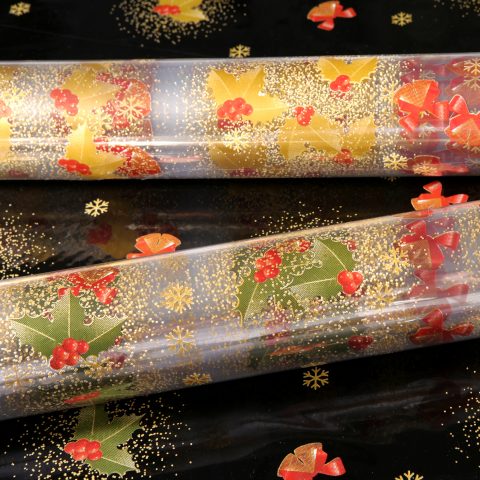 σελοφάν χριστουγεννιάτικο με γκι