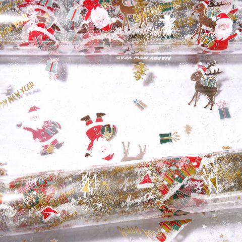 σελοφάν χριστουγεννιάτικο με άγιο βασίλη