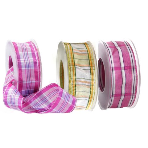 κορδέλες τυπωμένες καρό