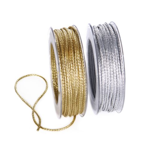 κορδέλες χρυσές και ασημένιες