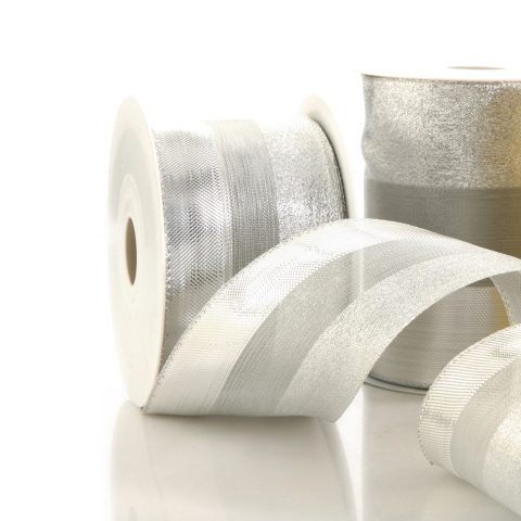 κορδέλες ασημένιες