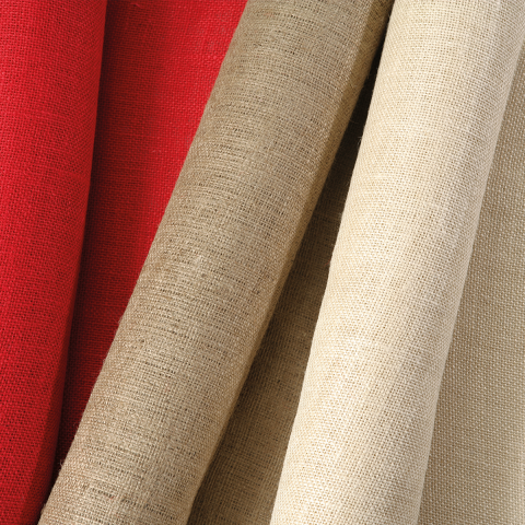 ύφασμα τσουβάλι χρωματιστό