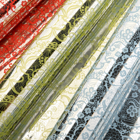 μεταλιζέ δαντέλα