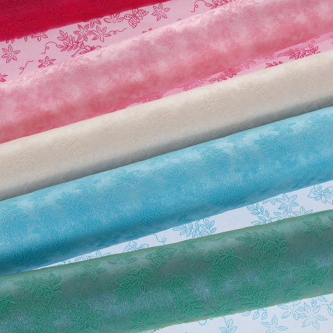 ύφασμα οργάντζα με πεταλούδες