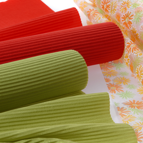 ύφασμα πολυτελείας ταφτάς πλισέ