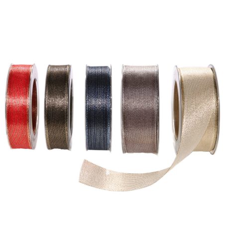 κορδέλες χρυσές ασημένιες πολύχρωμες